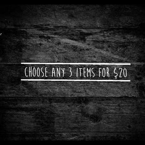 Individual items must be under $30 each